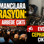 Süleymancılara ait adreslere operasyon: Bina önünde arbede çıktı