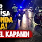 İzmir- Manisa yolunda korkutan kaza! Tünel kapandı