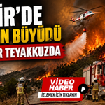 Tire’de orman yangını alarmı: Ekipler seferber oldu
