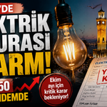 İzmir’de elektrik faturası alarmı: Yüzde 50 zam gündemde