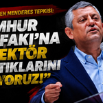 Özgür Özel’den Menderes tepkisi: "Cumhur İttifakı’na selektör yaptıklarını biliyoruz!"