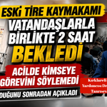 Eski Tire Kaymakamı’ndan acil servis denetimi