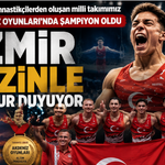Ne mutlu İzmirliyim diyene! Cimnastikte altın gurur