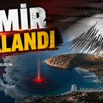 İzmir açıklarında 3.7 büyüklüğünde deprem