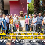 'İzmir Baba' Sancar Maruflu saygı ve özlemle anıldı: İzmir'e iyilik, vefa heykeli yakışır