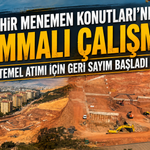 Egeşehir Menemen Konutları’nda hummalı çalışma: Temel atımı için geri sayım başladı