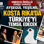 İzmirli UNESCO ödüllü sanatçı Ayşegül Yeşilnil’den dünya barışına sanat köprüsü