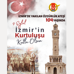 İzmir Gazeteciler Cemiyeti’nden 9 Eylül mesajı: Özgürlük ateşi 104 yaşında!