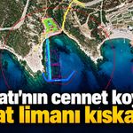 Alaçatı'nın cennet koyuna yat limanı kıskacı