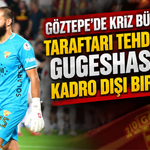 Göztepe'de kriz büyüyor: Taraftarı tehdit eden Gugeshashvili kadro dışı bırakıldı!