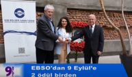EBSO'dan 9 Eylül’e 2 ödül birden