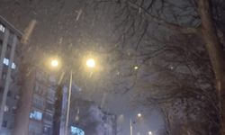 Ankara'da kar yağışı başladı