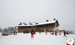 Murat Dağı Kayak Merkezi'nde kar kalınlığı 60 santimetreye ulaştı