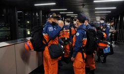 Japon arama kurtarma ekibi Türkiye'ye geldi