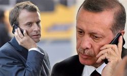 Cumhurbaşkanı Erdoğan, Macron ile görüştü