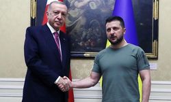 Erdoğan ve Zelenskiy Dolmabahçe Çalışma Ofisi'nde görüşme başladı