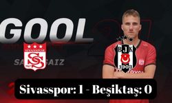 Sivasspor Beşiktaş Maç özeti (1-0) ve golü Bein Sports izle Sivas BJK maçı özet seyret linki