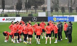 A Milli Futbol Takımı, İstanbul'daki son çalışmasını yaptı