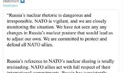 NATO: Rusya’nın nükleer söylemi sorumsuzca ve tehlikeli