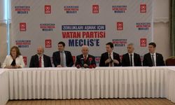 Vatan Partisi seçim bildirgesini açıkladı 