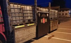 15 bin litre kaçak akaryakıt ele geçirildi