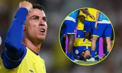 Cristiano Ronaldo attığı golü 'secde' ederek kutladığı golü izle