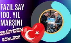 Fazıl Say'ın bestelediği 100. yıl marşı ilk kez İzmir'de seslendirildi