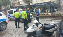 Ödemiş'teki trafik kazasında iki kişi yaralandı