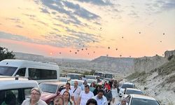 Kapadokya’da bayram yoğunluğu