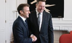 Macron, Veliaht Prens Selman ve Elon Musk ile görüştü