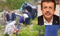 Eski Bakan Zeybekci trafik kazası geçirdi