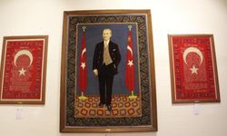 3 boyutlu Atatürk halısına ziyaretçi akını