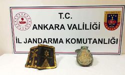 Ankara'da tarihi eser operasyonu: 3 gözaltı