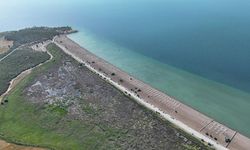 Beyşehir Gölü’nün plajları, Ege ve Akdeniz sahilleriyle yarışıyor