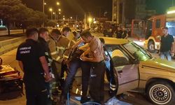Kırıkkale’de taksi ile otomobil çarpıştı: 4 yaralı