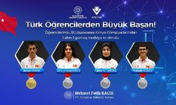 Türk öğrenciler, 2 büyük olimpiyattan madalyalarla döndü