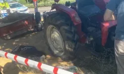 Denizli'de tırla çarpışan traktörün sürücüsü öldü