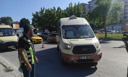 Bakırköy'de minibüslere polis denetimi