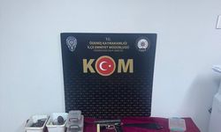 İzmir'de kurusıkı tabancaların namlularını açıp satan şüpheli yakalandı