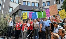 Kadıköy Belediyesinde çalışan işçiler iş bıraktı