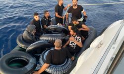 Muğla'da 18 düzensiz göçmen kurtarıldı, 12 düzensiz göçmen yakalandı