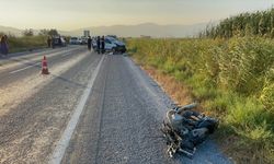 Söke'deki kazada motosikletin sürücüsü öldü