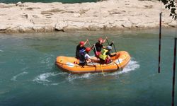 Tunceli'de rafting müsabakaları yapıldı
