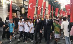 30 Ağustos Zafer Bayramı ‘İstiklal Yürüyüşü’ ile kutlandı