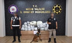 72 kilo 500 gram esrar ele geçirildi