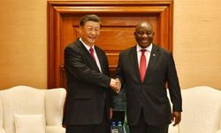 Çin Devlet Başkanı Cinping, Güney Afrikalı mevkidaşı Ramaphosa ile görüştü