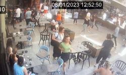 İzmir'de, konsolosluktaki saldırı sonrası yaşanan panik kamerada