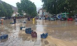 Kayseri'de sel sonrası hasar tespiti