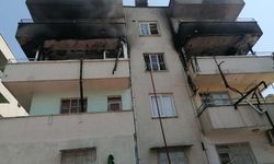 Tarsus'ta korkutan ev  yangını