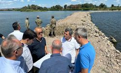 Kaymakam Sevgili'den Meriç Nehri'nde kontrol